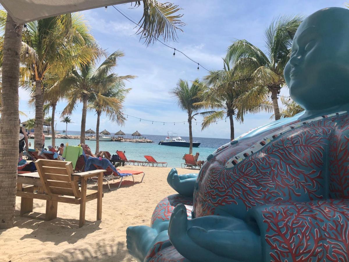 Blue Bay Penthouse Reef 5, Beach Golf Pool Dive With Ocean View Dorp Dorp Sint Michiel Exterior foto
