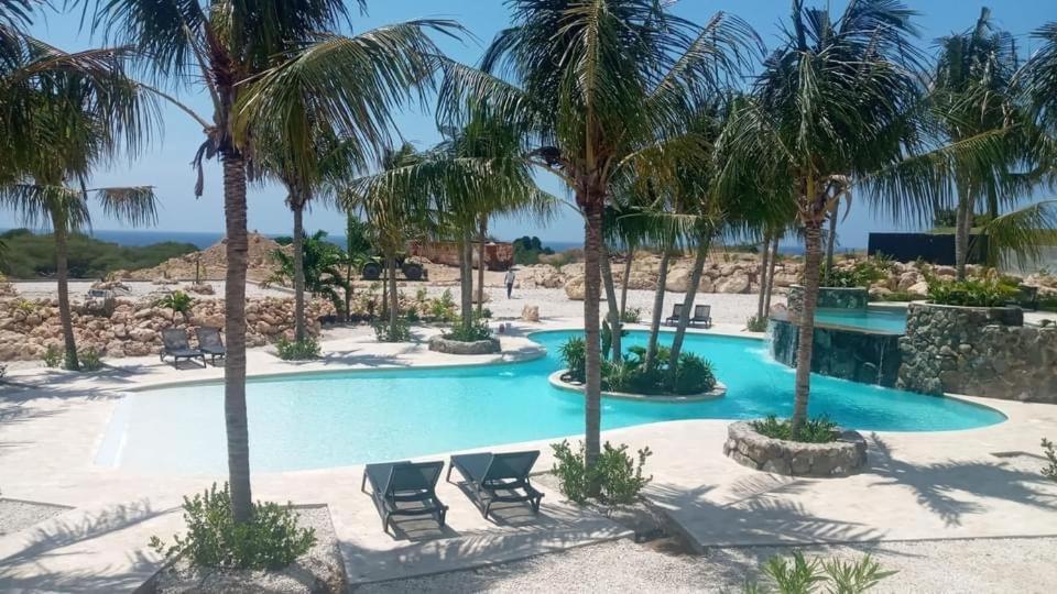 Blue Bay Penthouse Reef 5, Beach Golf Pool Dive With Ocean View Dorp Dorp Sint Michiel Exterior foto