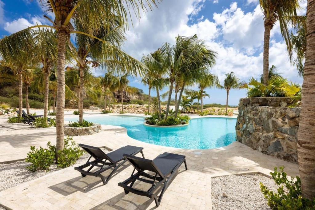Blue Bay Penthouse Reef 5, Beach Golf Pool Dive With Ocean View Dorp Dorp Sint Michiel Exterior foto