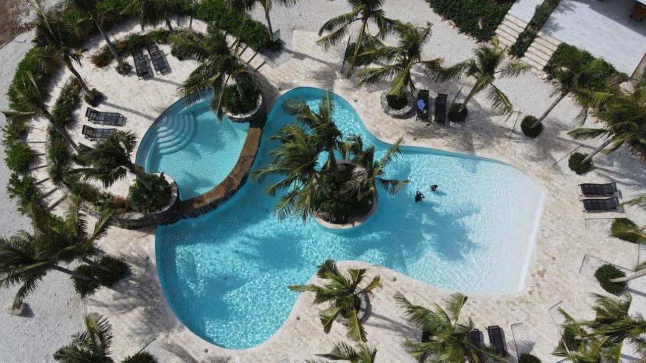 Blue Bay Penthouse Reef 5, Beach Golf Pool Dive With Ocean View Dorp Dorp Sint Michiel Exterior foto