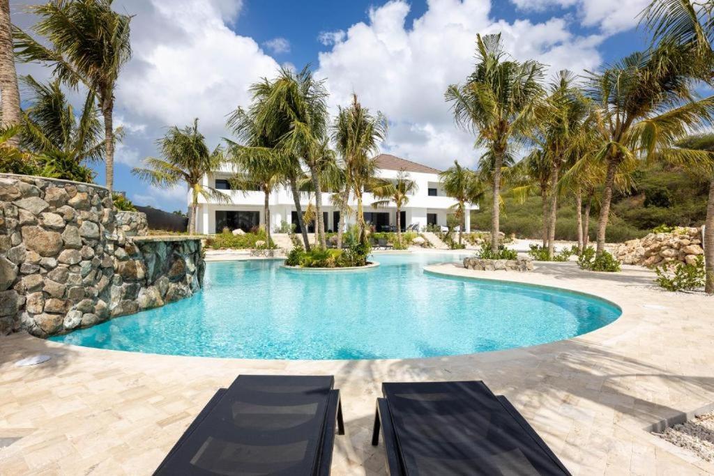 Blue Bay Penthouse Reef 5, Beach Golf Pool Dive With Ocean View Dorp Dorp Sint Michiel Exterior foto