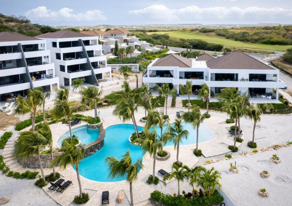 Blue Bay Penthouse Reef 5, Beach Golf Pool Dive With Ocean View Dorp Dorp Sint Michiel Exterior foto